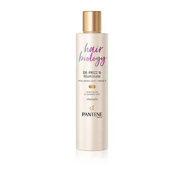 Pantene Hair Biology De-Frizz & Illuminate Shampoo For Dry And Colour-Treated Hair