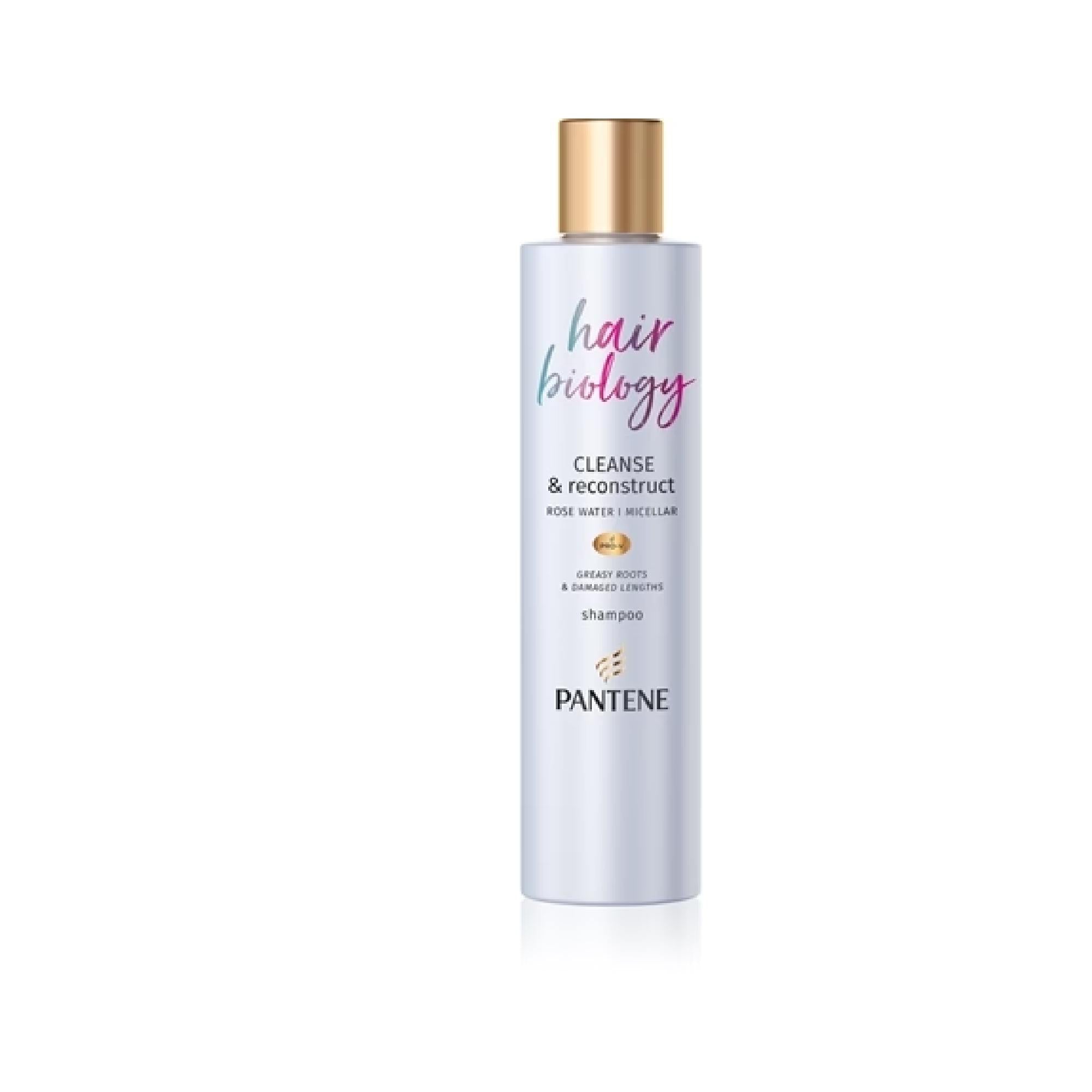 Pantene Hair Biology Cleanse & Reconstruct Shampoo For Oily Hair
