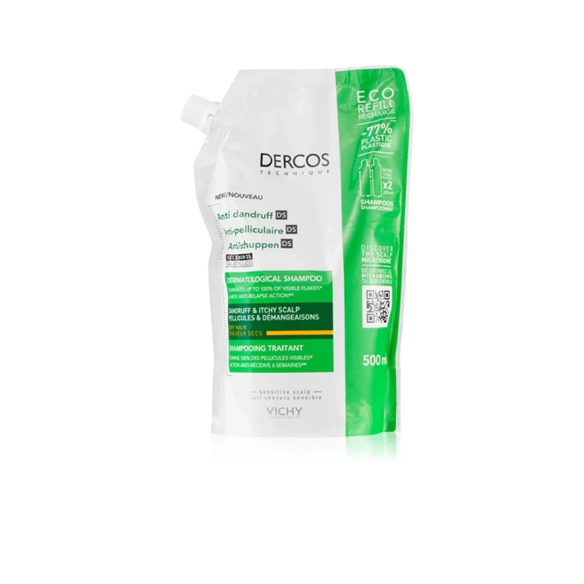 Vichy Dercos Anti-Dandruff Anti-Dandruff Shampoo For Dry Hair