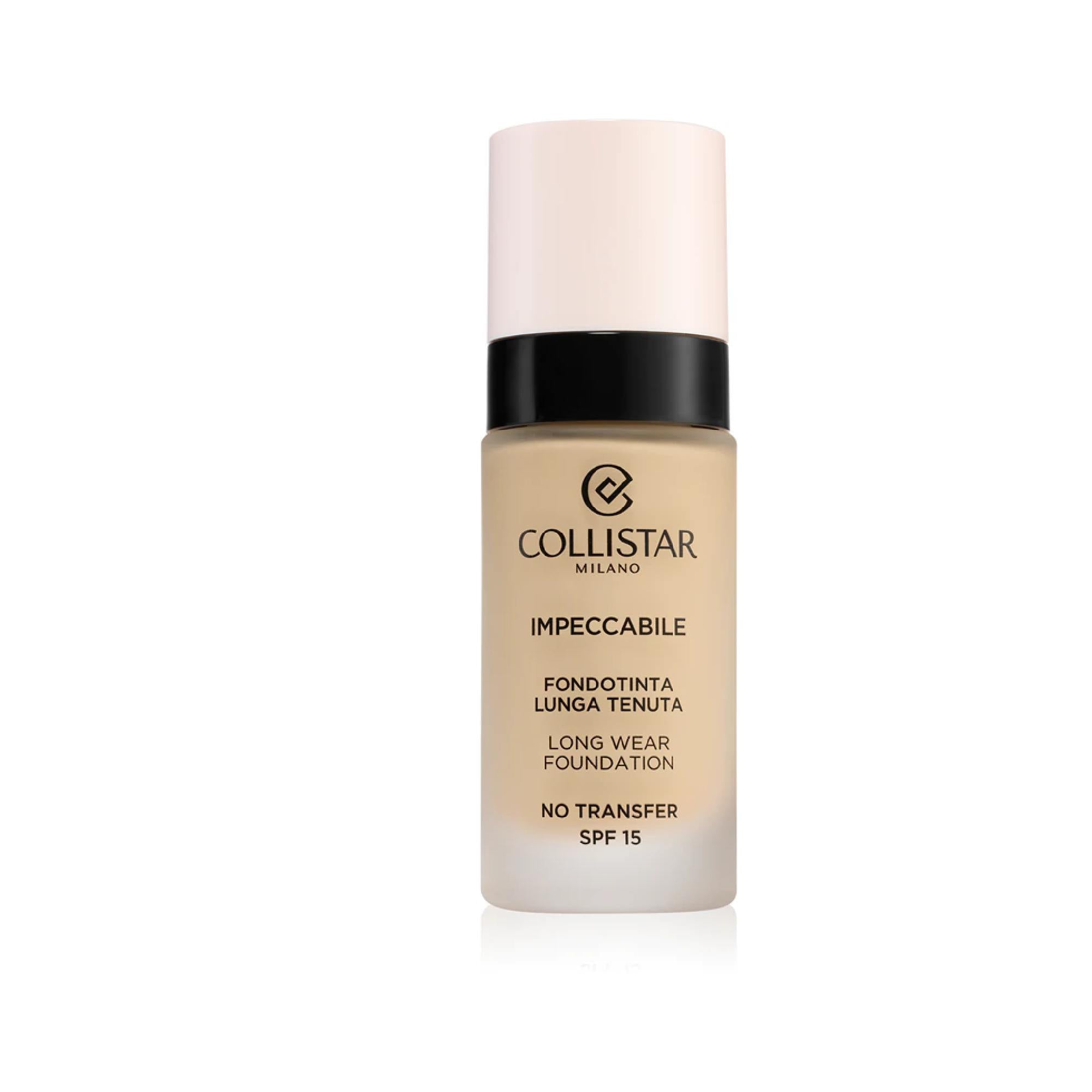 Collistar Impeccabile Long Wear Foundation Long-Lasting Foundation