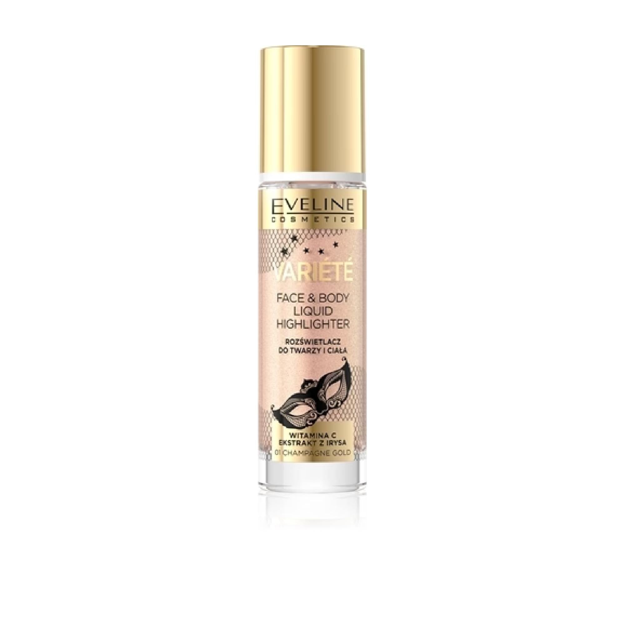 Eveline Cosmetics Variété Liquid Highlighter For Face And Body