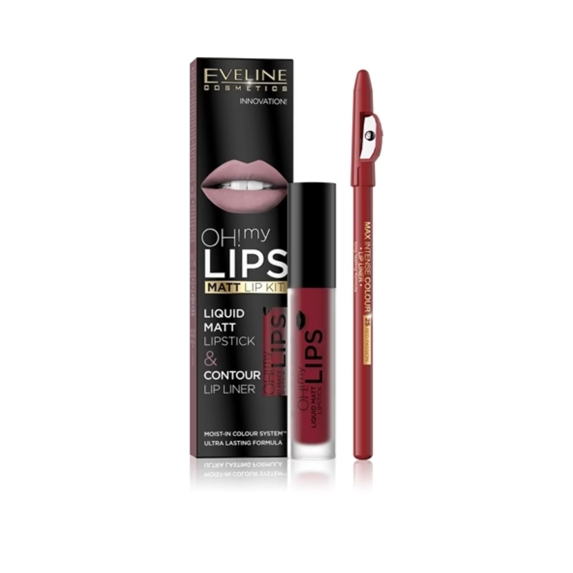 Eveline Cosmetics Oh! My Lips Matt Lip Set