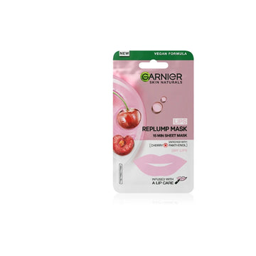 Garnier Skin Naturals Lips Replump Mask Re-Plumping Face Mask For Lips