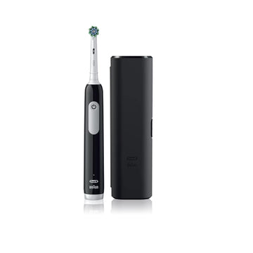 Oral B Pro Series 1 Black Electric Toothbrush With Bag
