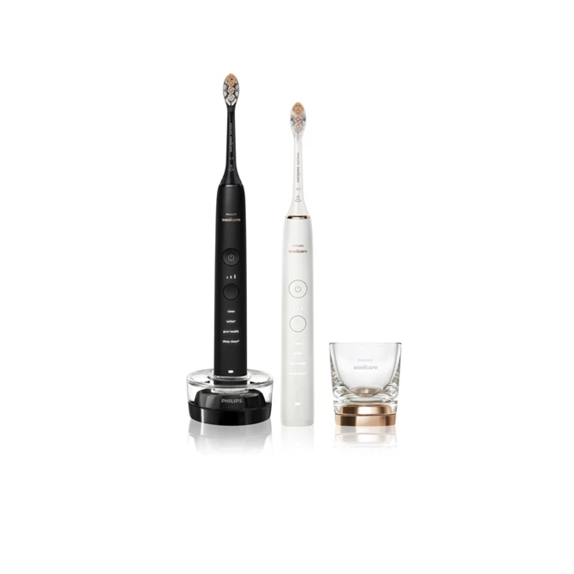 Philips Sonicare 9000 Diamondclean Hx9914/69 Sonic Electric Toothbrush, 2 Shafts