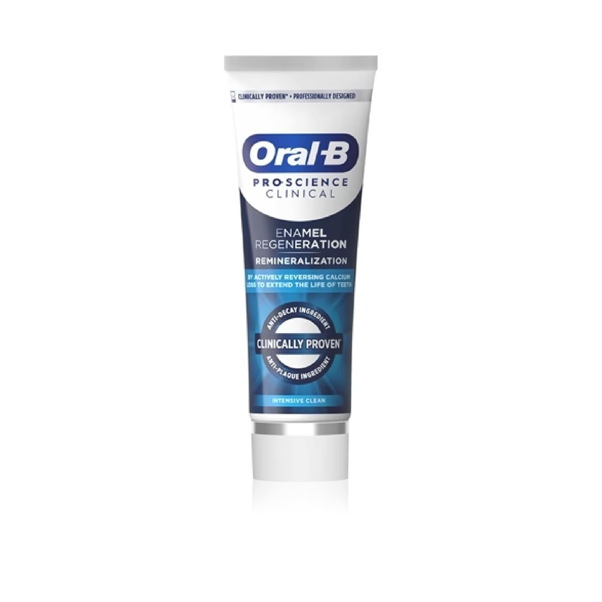 Oral B Pro Science Clinical Intensive Clean Remineralising Toothpaste