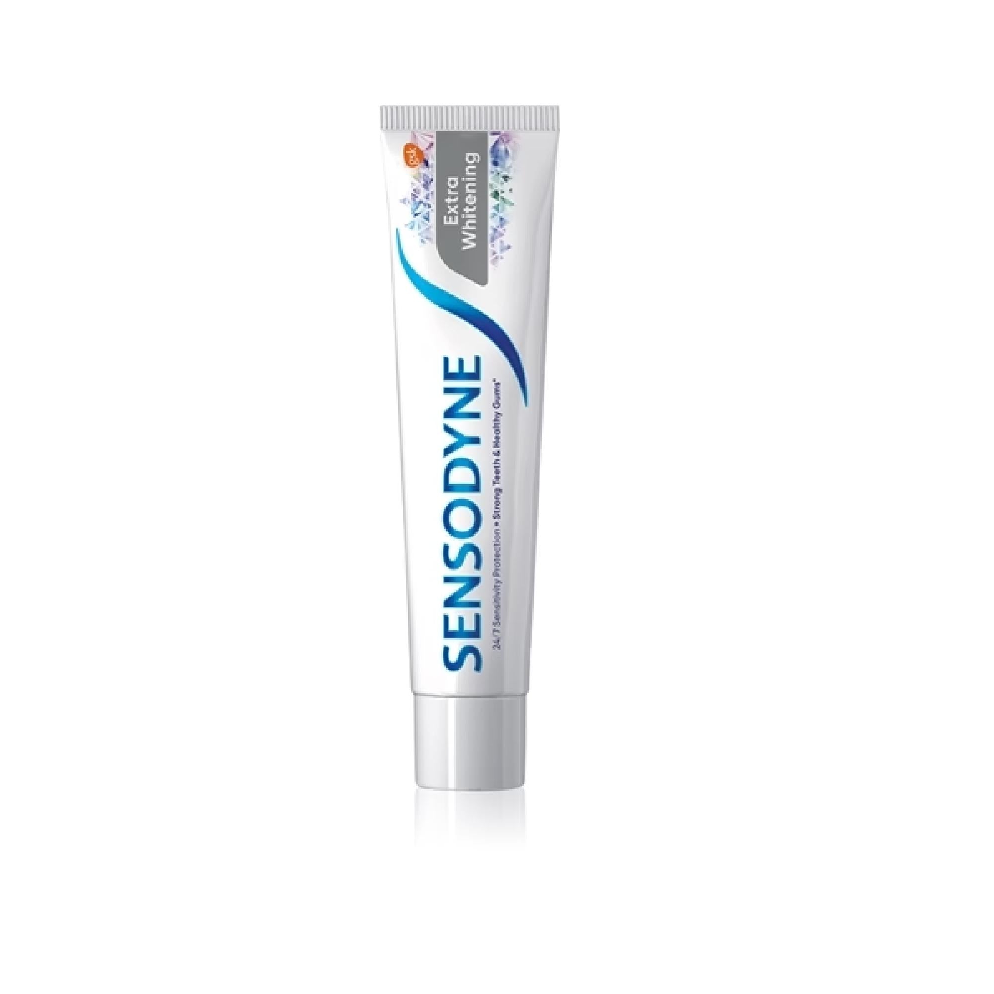 Sensodyne Extra Whitening Whitening Toothpaste With Fluoride For Sensitive Teeth