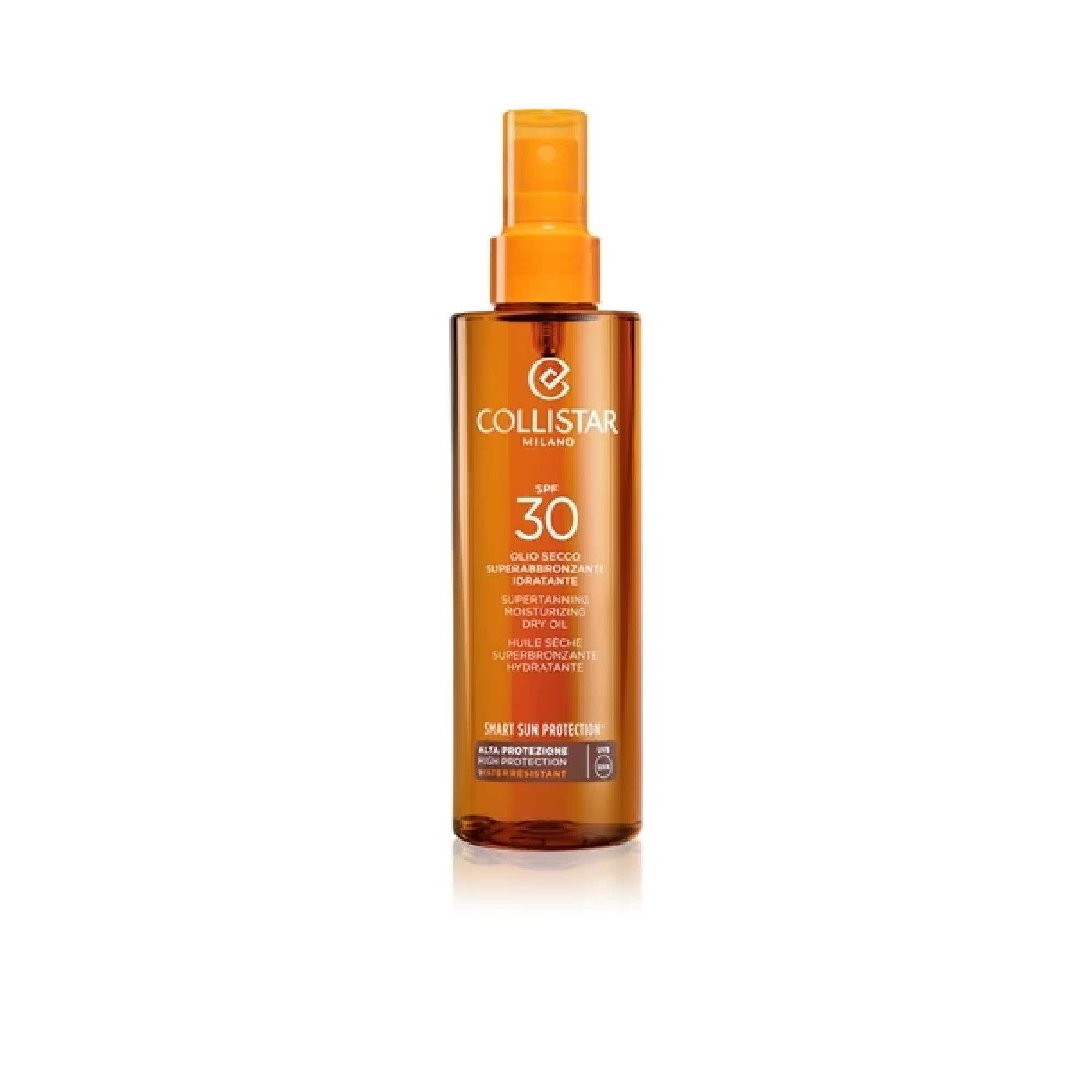 Collistar Smart Sun Protection Supertanning Moisturizing Dry Oil Spf 30 Protective Dry Sun Oil Spf 30