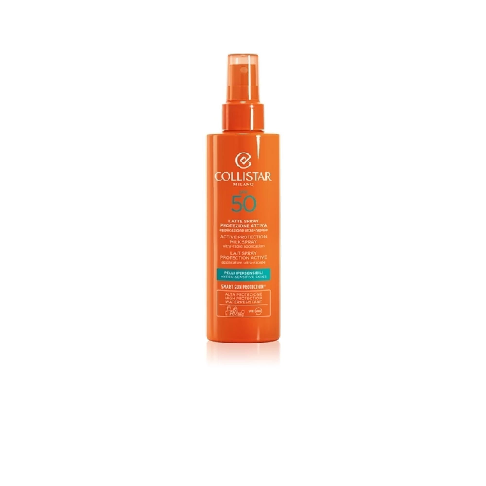 Collistar Active Protection Milk Spray Spf 50 Sunscreen Lotion Spray Spf 50