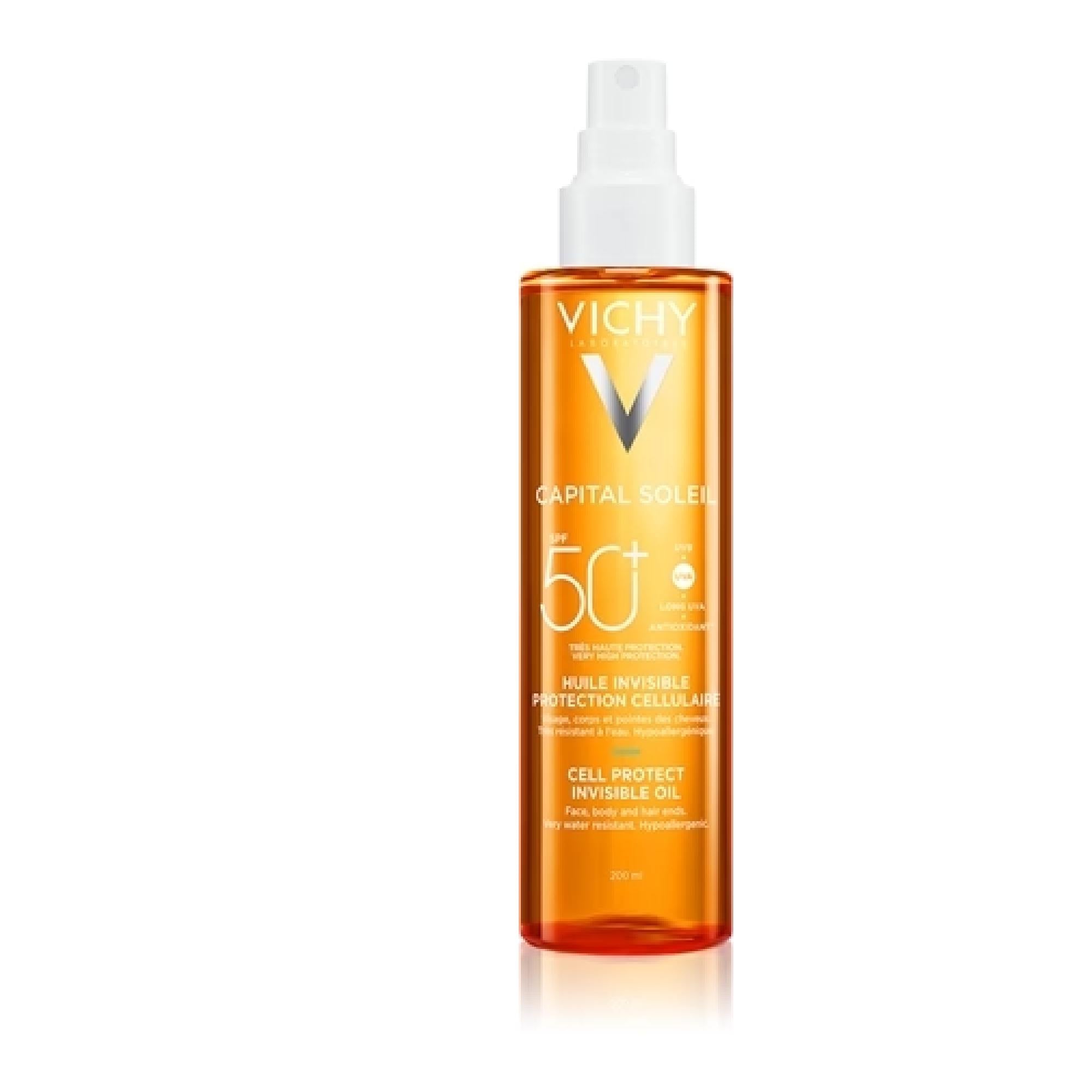 Vichy Capital Soleil Idéal Soleil Sun Oil Spf 50+