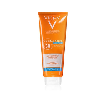 Vichy Capital Soleil Beach Protect Protective Moisturising Face And Body Lotion Spf 30