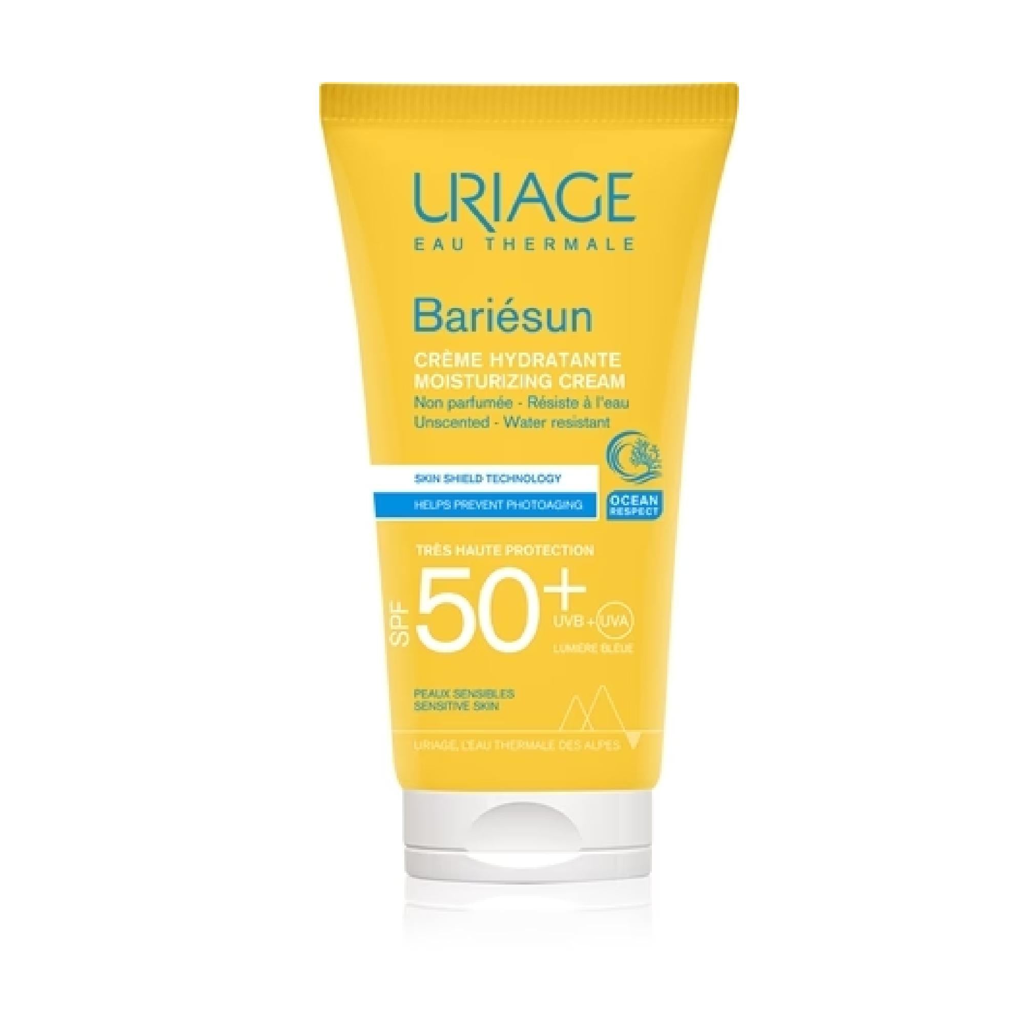 Uriage Bariésun Fragrance-Free Cream Spf 50+ Fragrance-Free Protective Face Cream Spf 50+