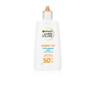 Garnier Ambre Solaire Super Uv Hyaluronic Acid Lightweight Protective Fluid With Moisturising Effect