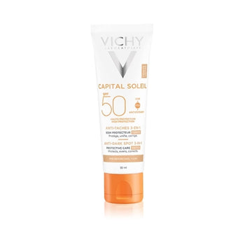 Vichy Capital Soleil 3-In-1 Tinted Anti-Dark Spot Care Spf 50