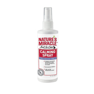 Nature'S Miracle Just For Cats Calming Spray Stress Reducing Formula, 8-Ounce (P-5780)