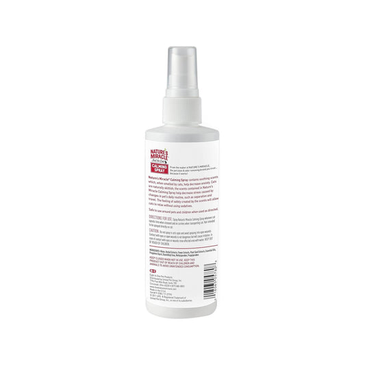 Nature'S Miracle Just For Cats Calming Spray Stress Reducing Formula, 8-Ounce (P-5780)