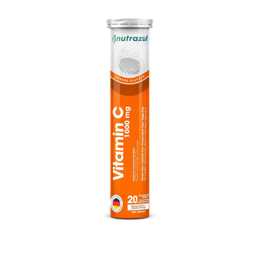 Nutrazul Vitamin C 1000Mg Effervescent Tablets- Orange 20S | 20 Days