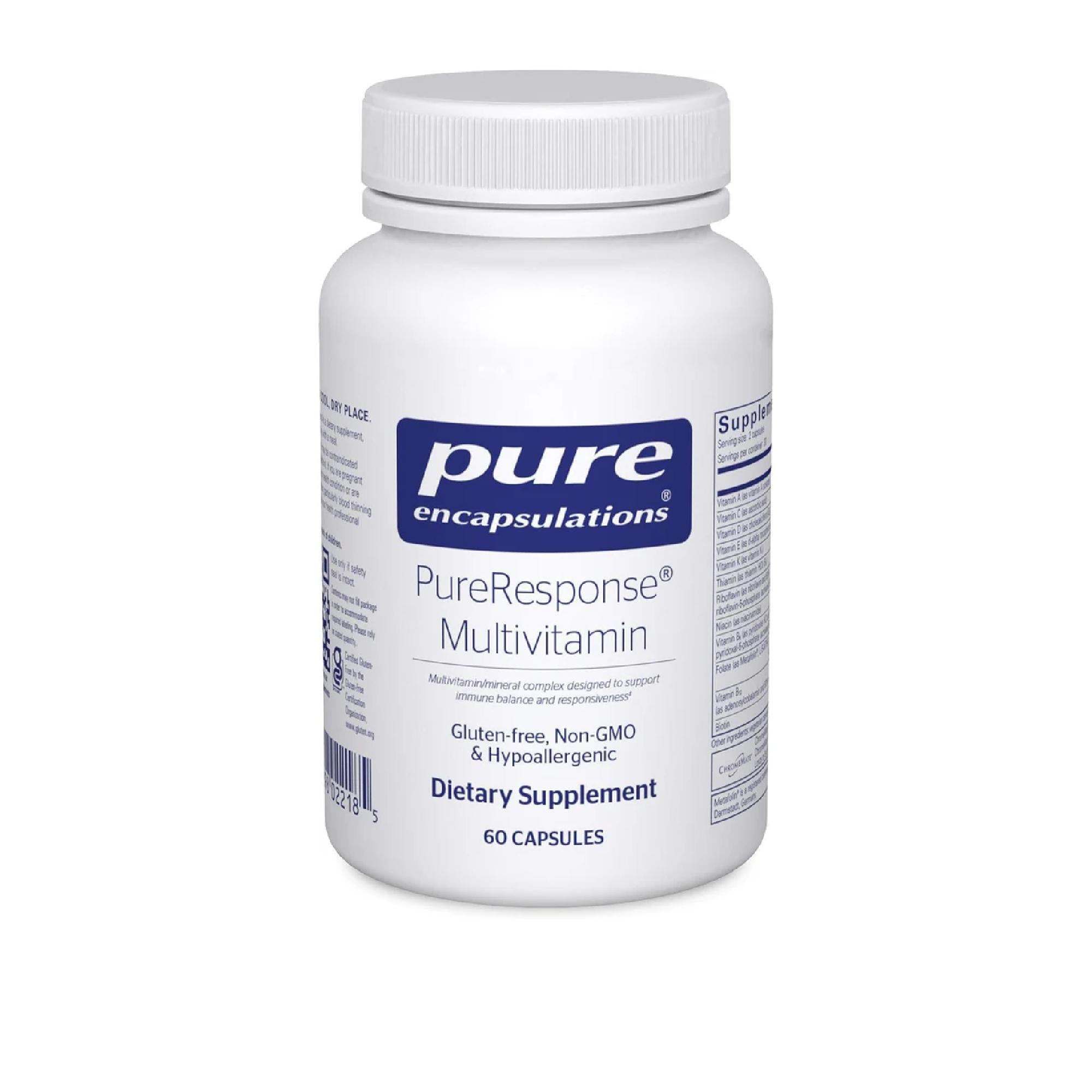 Pure Encapsulations Pureresponse Multivitamin | Support For Immune Balance And Responsiveness | 60 Capsules