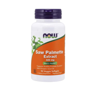 Now Foods Supplements, Saw Palmetto Extract 320 Mg With Pumpkin Seed Oil, Men'S Health*, 90 Veg Softgels