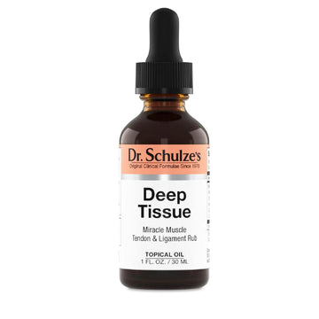 Dr. Schulze's Deep Tissue Oil | Powerful Herbal Support for Muscles, Tendons and Joints