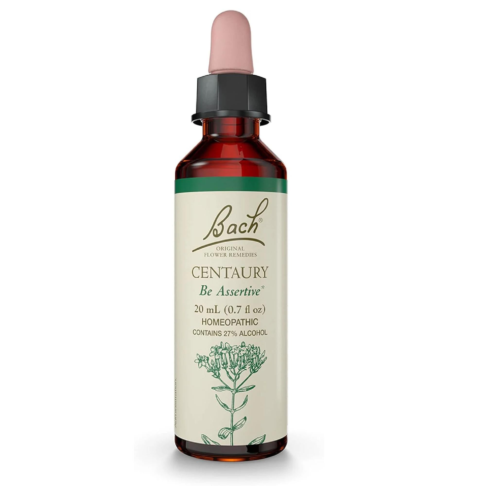 Bach Original Flower Remedies – Centaury – 20ml Dropper Bottle