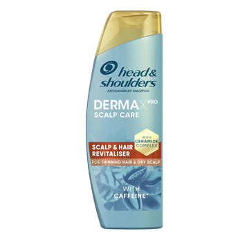 Head & Shoulders Dermaxpro Revitaliser Anti Dandruff Shampoo 300Ml With Caffeine And Ceramide Complex. Moisturises Dry Scalp & Thinning Hair And Helps Reinforce The Skin Barrier