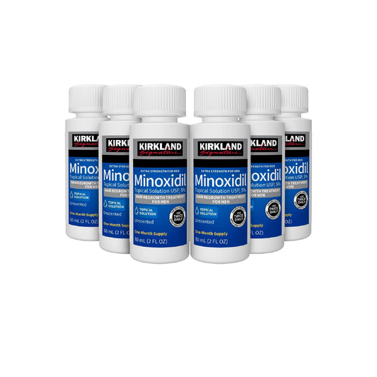 Kirkland Signature 5% Extra Strength Hair Regrowth for Men, 1-Year Supply, 12Count