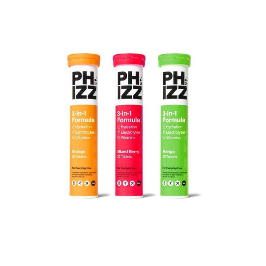 Phizz 3In1 Hydration, Electrolytes & Vitamins Bundle 1