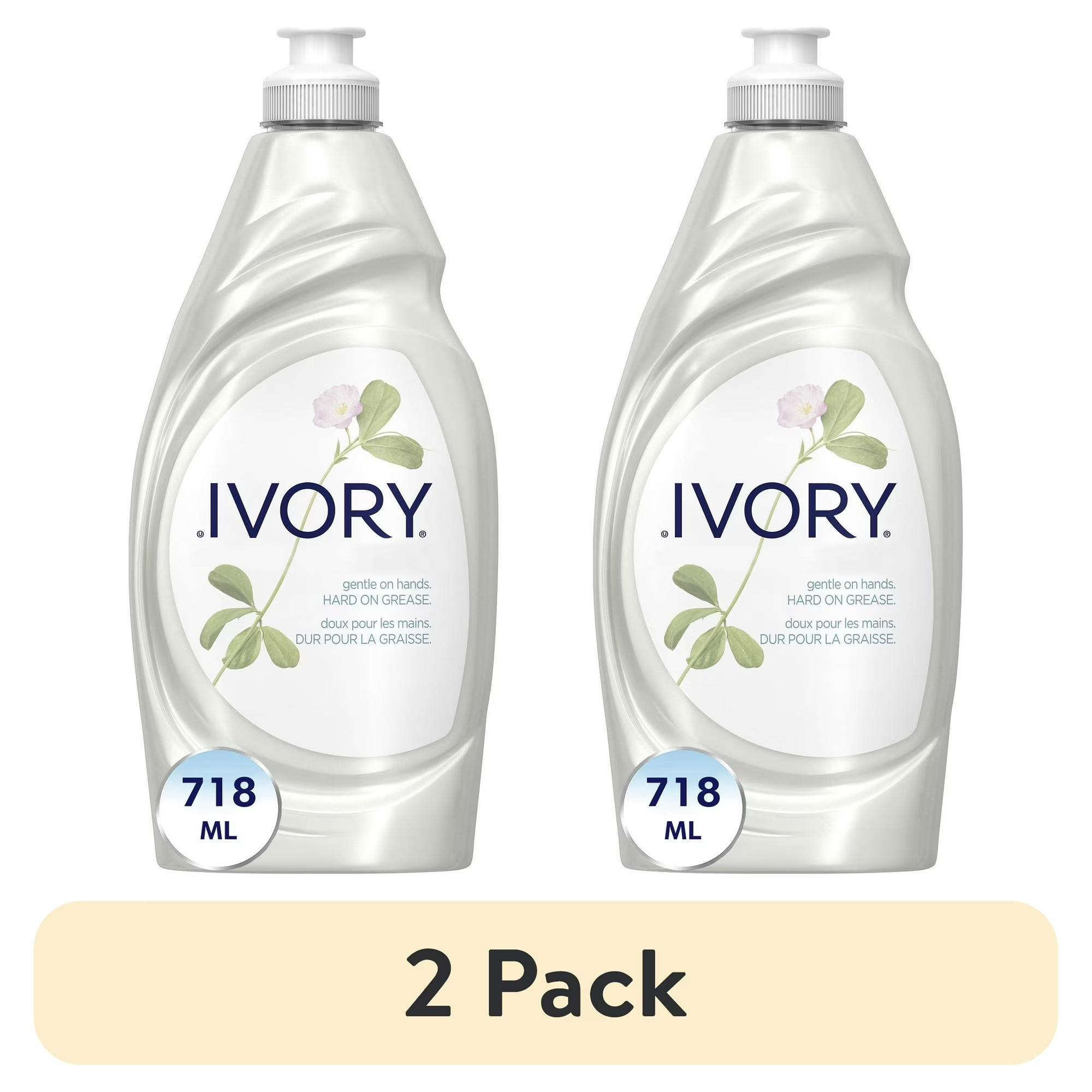Ivory Ultra Classic Scent Dishwashing Liquid, 24-Ounce (2-Pack)