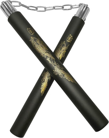 Practice Foam Nunchucks – Safe Martial Arts Training Nunchaku for Kids, Adults & Beginners | Padded Sponge Nunchaku for Karate
