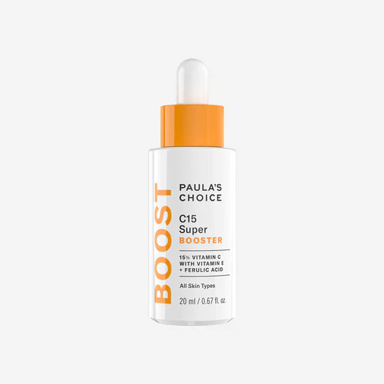 Paula's Choice BOOST C15 Super Booster, 15% Vitamin C with Vitamin E & Ferulic Acid, Skin Brightening Serum, 20 ml