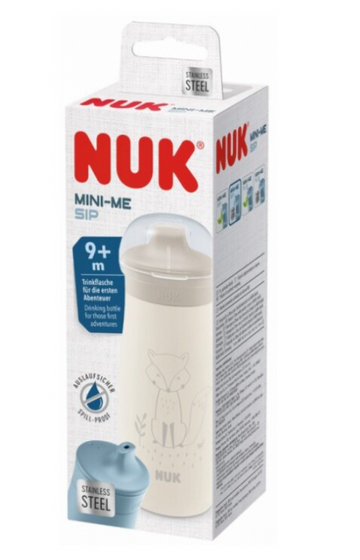 Nuk Mini Me Sip 9 Months And + Stainless