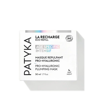 Patyka Age Specific Intensif Pro-Hyaluronic Plumping Mask Night Organic 50Ml