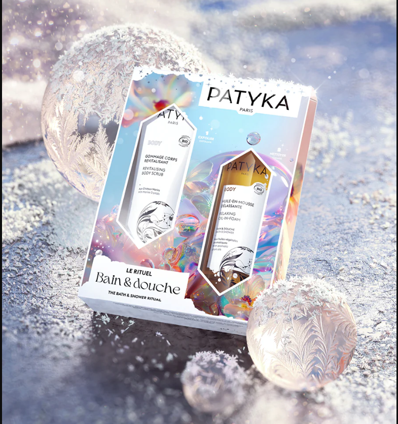 Patyka Body Organic Revitalizing Body Scrub 150 Ml + Organic Relaxing Oil-In-Foam 200 Ml Offer
