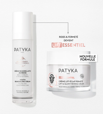 Patyka Lift Essentiel Lift & Glow Firming Cream 50Ml + Perfecting Cleansing Foam Organic 100Ml Free