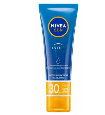 Nivea Sun Uv Face Moisturizing Sun Cream Spf30 50 Ml