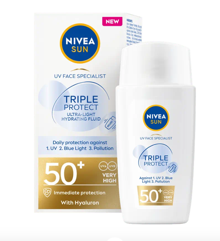 Nivea Sun Uv Face Specialist Triple Protect Spf50+ 40 Ml