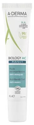 A-Derma Biology Ac Perfect Anti-Blemish Fluid Anti-Marks Organic 40Ml