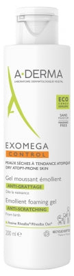 A-Derma Exomega Control Emollient Foaming Gel Anti-Scratching 200Ml