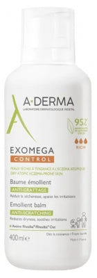 A-Derma Exomega Control Emollient Balm Anti-Scratching 400Ml