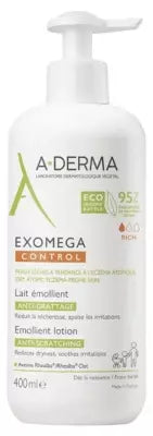 A-Derma Exomega Control Anti-Scratching Lotion Eco Bottle 400Ml