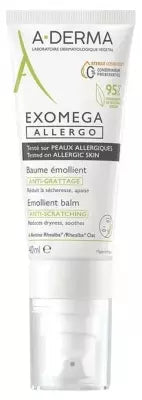 A-Derma Exomega Allergo Anti-Scratching Emollient Balm 40Ml