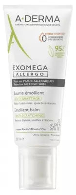 A-Derma Exomega Allergo Anti-Scratching Emollient Balm 200Ml