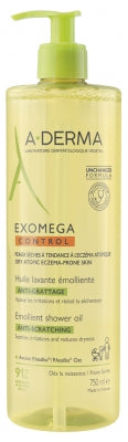 A-Derma Exomega Control Emollient Cleansing Oil Anti-Scratching 500Ml