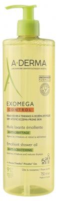 A-Derma Exomega Control Emollient Shower Oil Anti-Scratching 750Ml