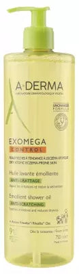 A-Derma Exomega Control Emollient Shower Oil Anti-Scratching 750Ml