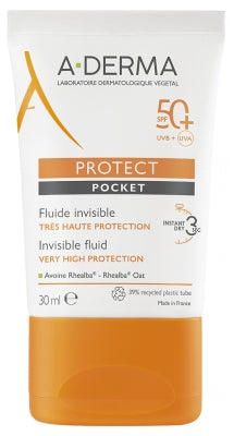 A-Derma Protect Pocket Fluid Invisible Very High Protection 30Ml