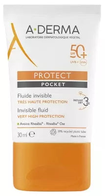 A-Derma Protect Pocket Fluid Invisible Very High Protection 30Ml