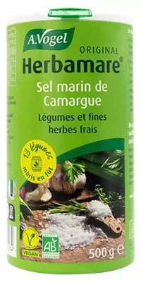 A.Vogel Herbamare Organic Original Sea Salt Plants And Fresh Vegetables 500G