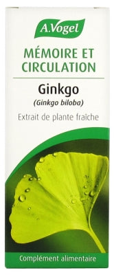 A.Vogel Memory And Circulation Gingko Fresh Plant Extract 50Ml